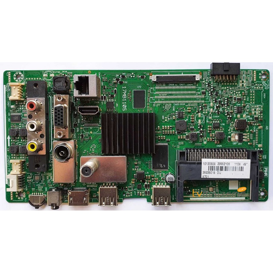 17MB110S 23552106 REGAL 49R6520F VES490UNDS-2D-N13 ANAKART MAİN BOARD